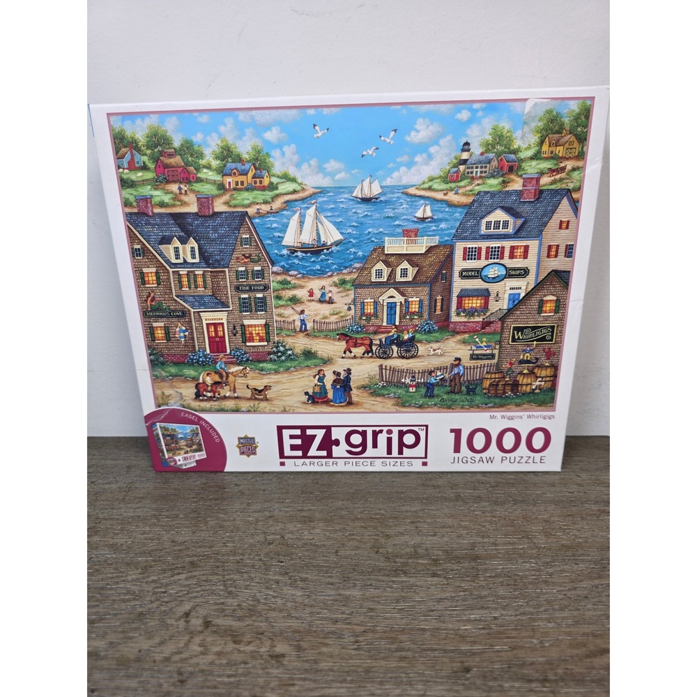 Mr. Wiggins' Whirligigs - 1000 Piece Jigsaw Puzzle by Master Pieces
